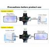 USB Tester DC Type-C PD Digital Voltmeter Amper Voltage Current Monitor Ammeter Detector Power Bank Charger Capacity Meter 8.0A