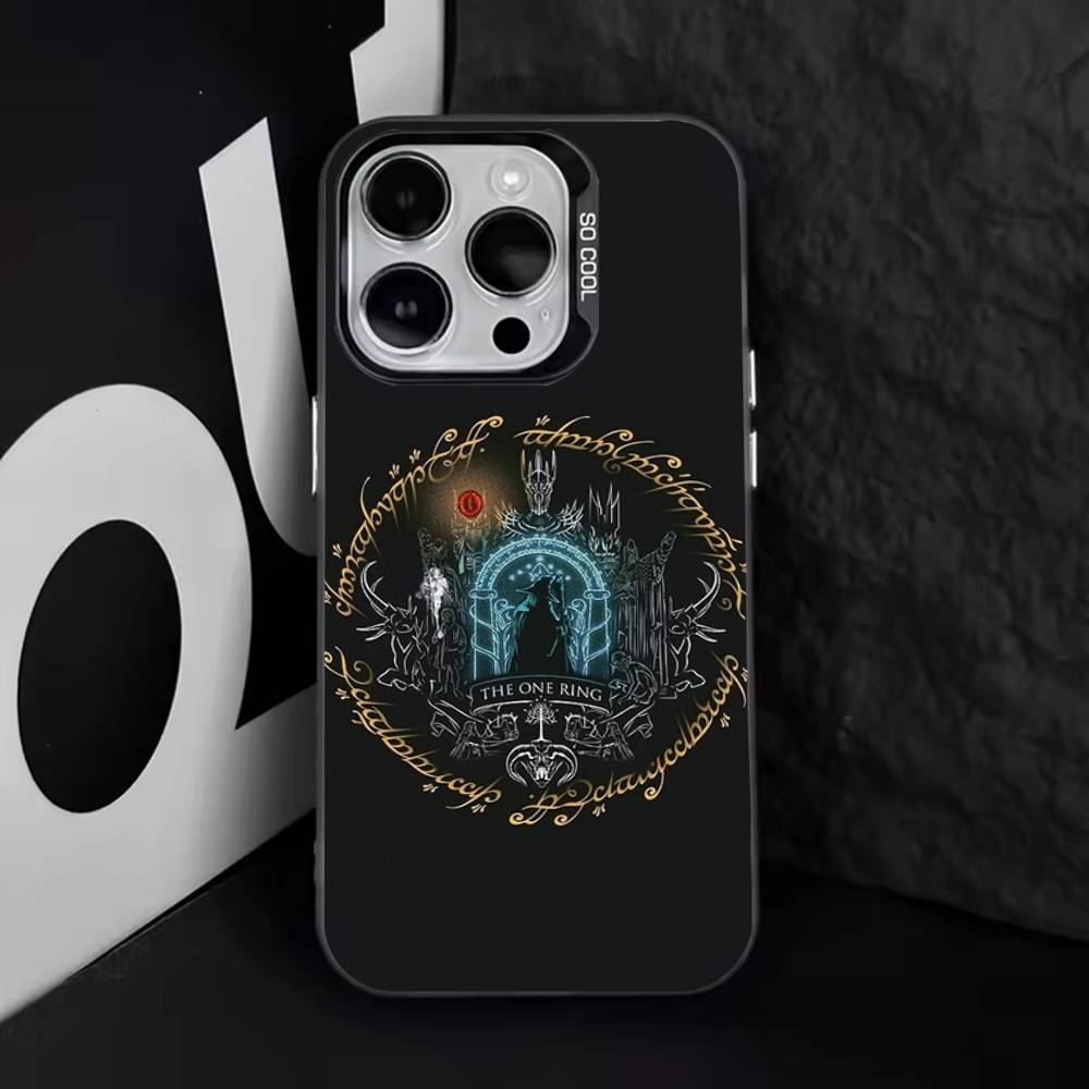 The LordS of the R-Rings Phone Case For iPhone 17,16,15,14,13,12,11,Pro,Max,Plus,E,Air,Mini Black Tpu Cover