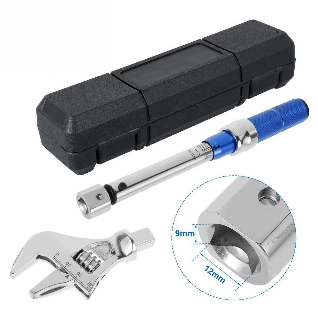 Digital Adjustable Torque Wrench 5-25 NM Steel Open End Torque Wrench Auto Parts Maintenance Spanner Hand Tool