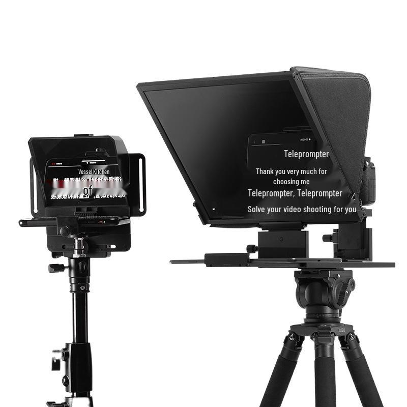 Ambitful T16 Large Screen Teleprompter for DSLR Camera and Mobile Live Broadcast