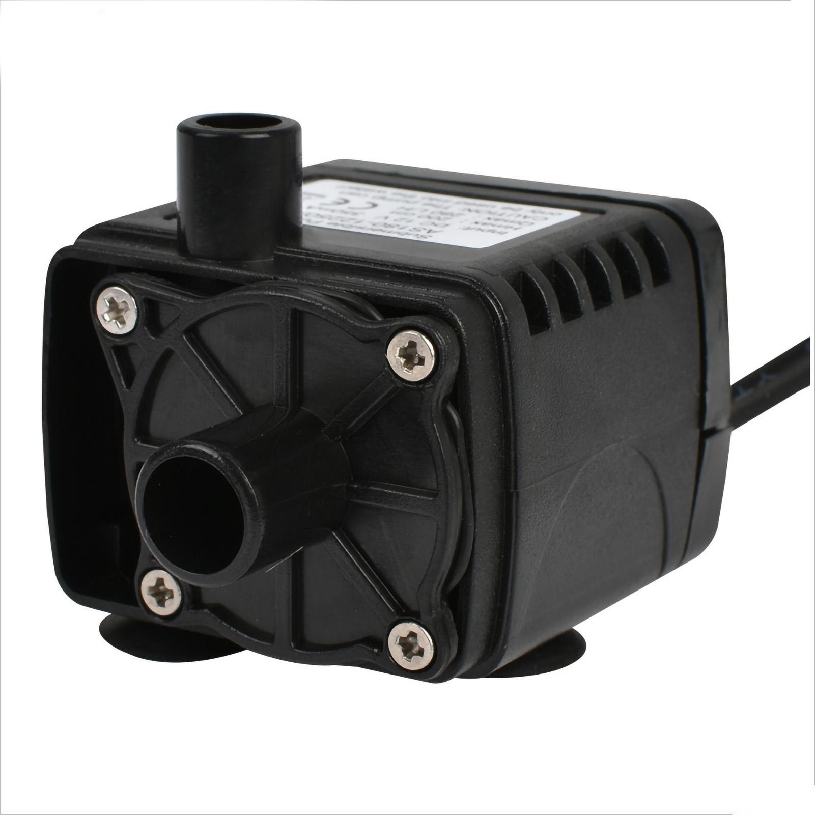 

Submersible Pump Mini Brushless Low Noise DC 12V Accessory for Fish Tank Aquarium