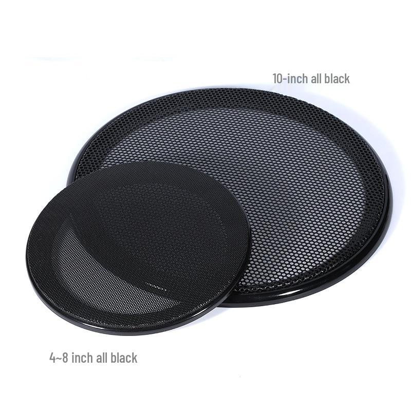 16-Pack Speaker Grille Covers: 4-Inch, 5-Inch, 6-Inch, 8-Inch, 10-Inch Metal Mesh Decorative Rings