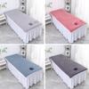 Thick Absorbent Beauty Salon Bath Towel Massage Bed Sheet with Hole, Logo-Ready, 80x190cm