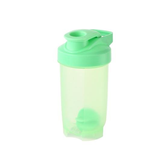 1 Set 400ML Water Cup Leak-Proof Portable Shaker Bottle High-temperature Resistant Shaker Cup for Drinks Milk