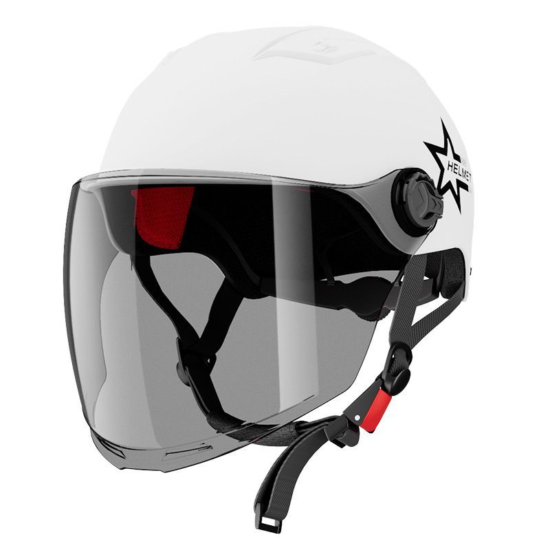 New National Standard Electric Vehicles, Motorcycle Battery Car Helmets, Summer Buckles, Men and Women, All Seasons, Sun Protection, Universal