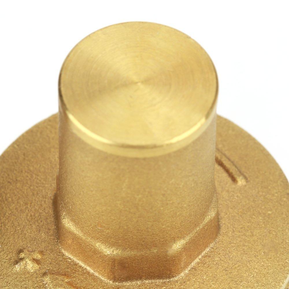 Adjustable Pressure Reducing Valve With Meter Water Pressure Reducer Brass Water Valve For RV