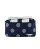 Siwl107 [Large Capacity] Dotty Pouch (Navy)
