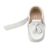 MIKI HOUSE Baby Quasten cm Schuhe, Pre-Shoes, Weiß, 12.0
