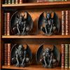 Modern Home Accents Resin Gargoyle Statue, Medieval Gothic Sculpture, Artistic Horror Ornamental Art for Living Space Decorative Craft Office