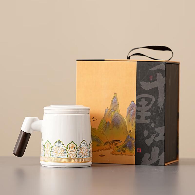 Ceramic Tea Infuser Office Mug