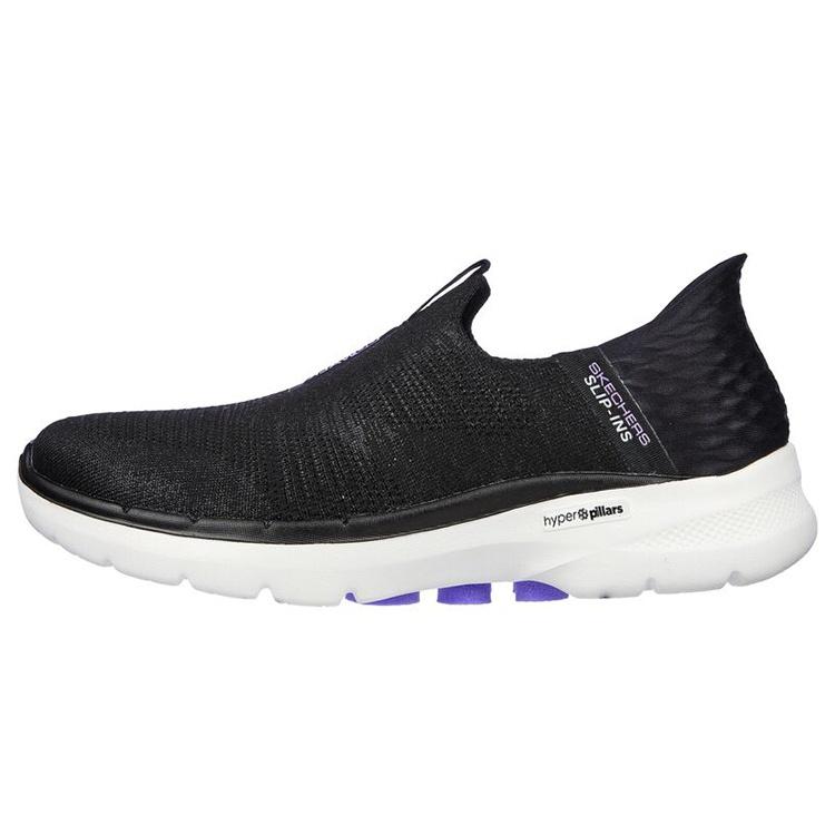 (WMNS) Skechers Go Walk 6 Black Women s 124569-BKLV EU 36.5