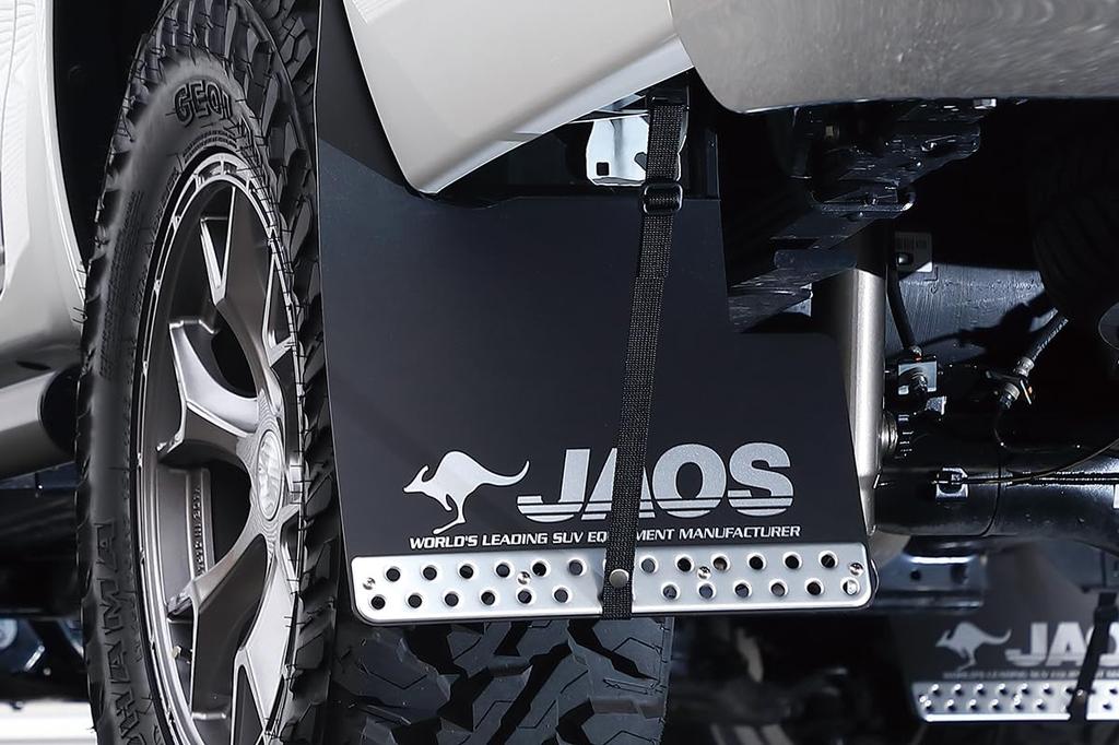 Jaos Mudguard III Rear Set Black for Toyota Hilux 125 Series and 125 Series Z "GR SPORT" (B622096R)