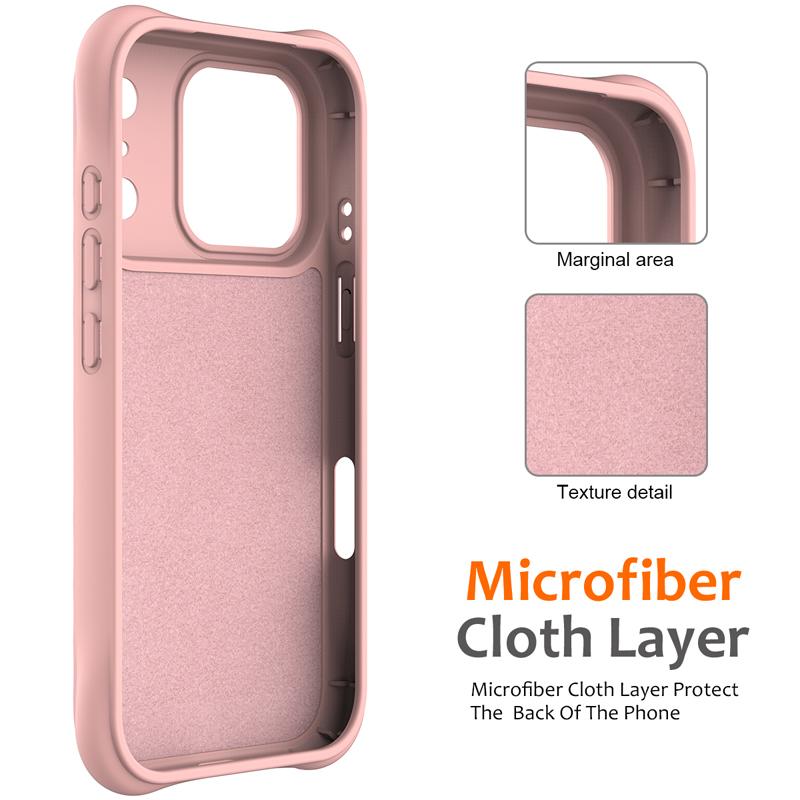 For iPhone 17 Pro Max,17 Air Case Magnetic Soft TPU Liquid Silicone Strap Cover With Microfiber Lining for iPhone17