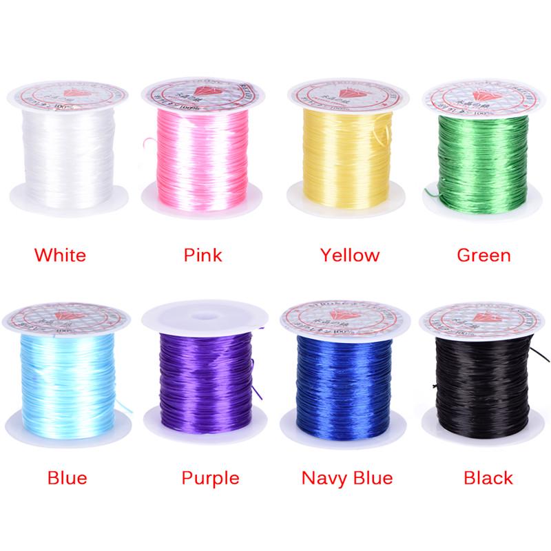 0.8Mm Crystal Beads Lines Elastic Cord Diy Handmade Beaded Line Hand Chain Line Hot