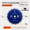 Storm Diamond Cutting Blade: Dry, Irregular Shape, Sizes 190/230/250 for Stone Engraving & Grinding