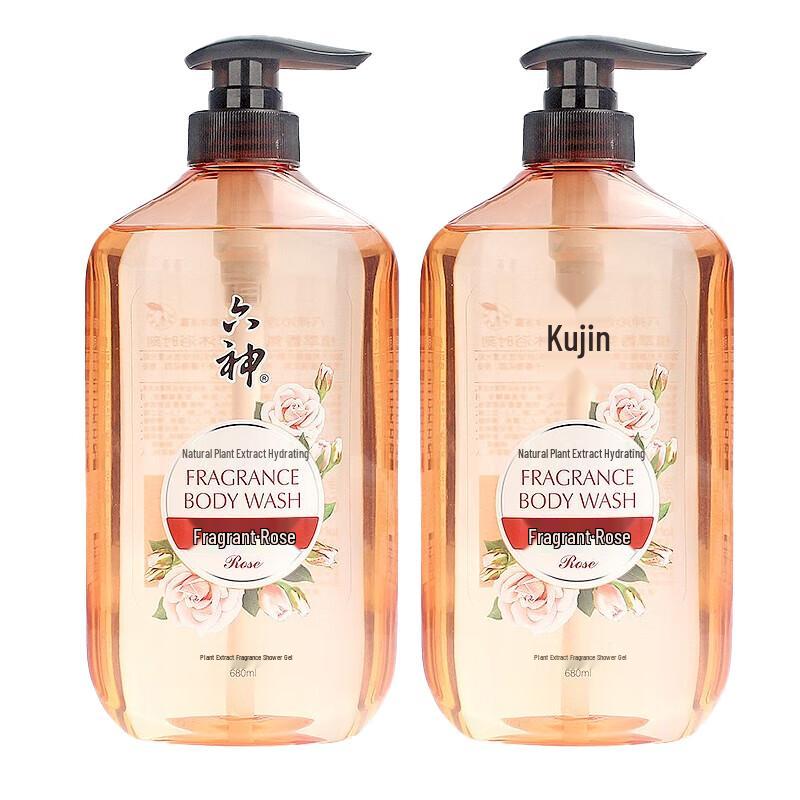 Six God Rose Fragrance Shower Gel