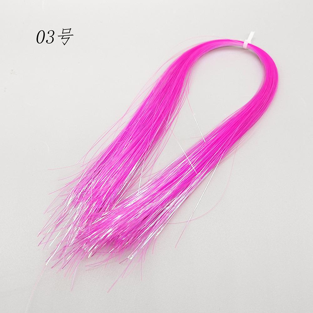 Oem 35cm 3g/bag Colorful Bright Silk Road Fly Hook Accessories 16 Colors Diy Fly Bait Fish Hook Body Binding Accessories New Arr