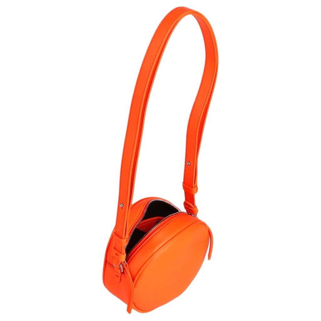 Maison Margiela Iconic Four Stitch Adjustable Shoulder Strap Lambskin Crossbody Bag Small Women bags Orange SB3WG0013P4768T3159