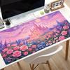 Large Mouse Pad Gaming E-sports Mousepad Pink Anime Castle Keyboard Pad Laptop Computer Gamer Desk Mat Cute Decorative Mausepad