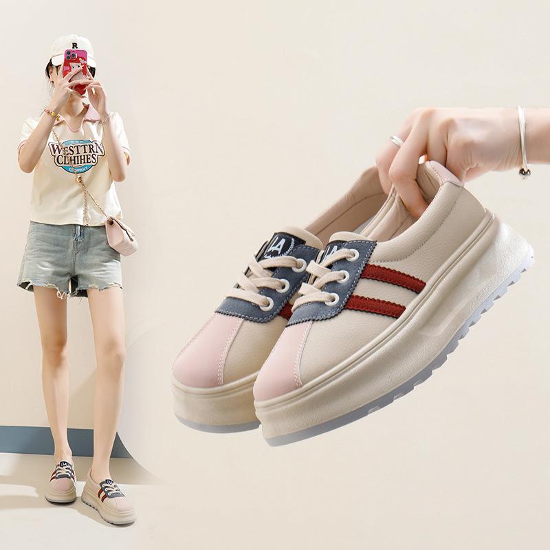 Кроссовки на толстой платформе для женщин — фото 3