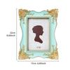 Vintage Resin Photo Frame 4x6 Inch Horizontal Vertical Display Photo Frame Handmade Luxury Embossment Picture Frame Home Decor