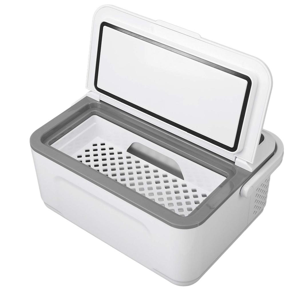 Insulin Kjøleboks Reise Kjølt Bærbar Holder Kjølig 2‑18 celsius Mini Medisinkjøleskap med