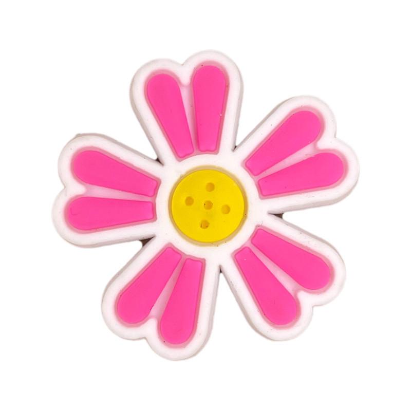 Pink Fresh Shoe Charms & Decorative Buckles DIY Accessories