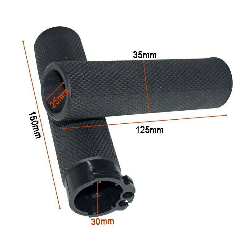 1'' 25mm Motorcycle Rubber Hand Grips Handlebar For Harley Touring Sportster XL883 XL1200 Motorcycle Grip Car Accessories