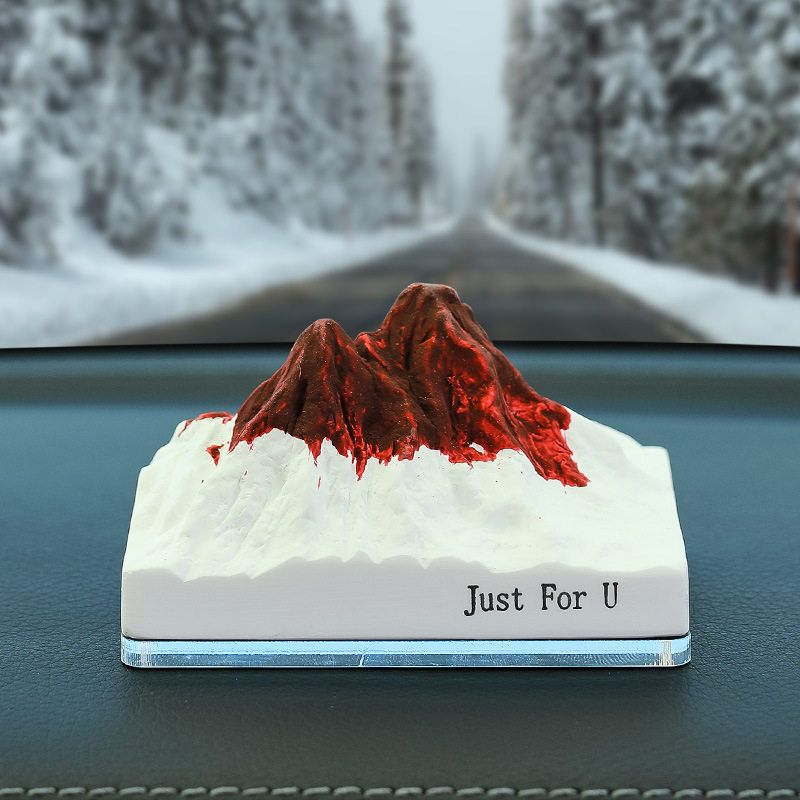 

Alps Diffuser Stone Snow Mountain New Model Car Dashboard Decoration Car Fragrance Personalized Male Car Ornament Bear Alps [Igneous Rock]