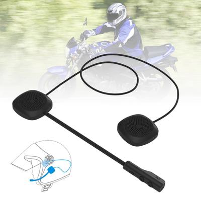 MH04 su Bluetooth 5.0 suderinamos įkraunamos HiFi stereo motociklo ausinės šalmui