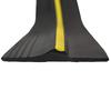 Garage Floor Seal Black and Yellow 12 x 90 mm 1 m