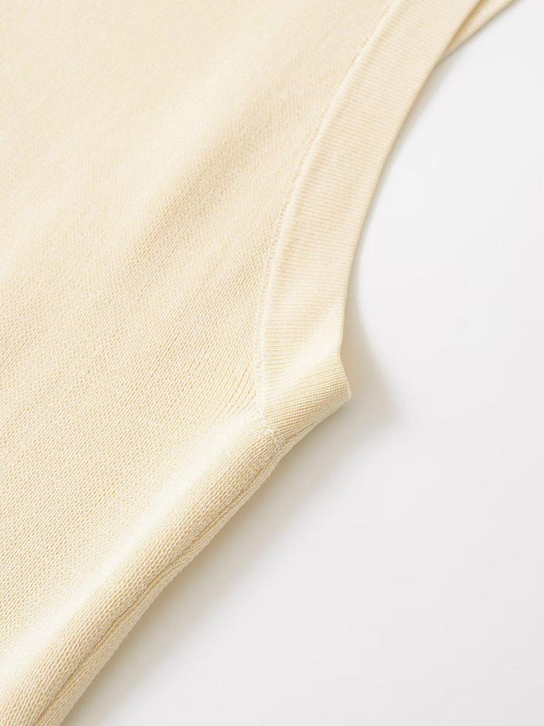Spring 2025 Women's Fashion: European & American Style Round Neck Solid Color Top with Wide Straps