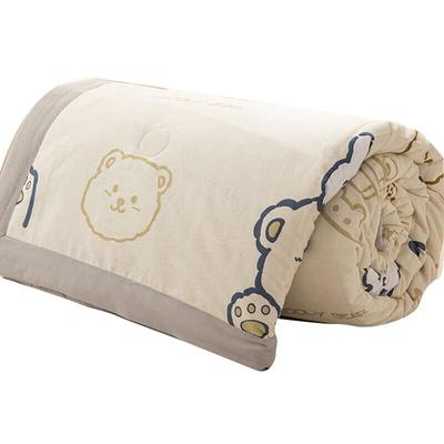 Nanjiren Bear Cub Reversible Summer Quilt