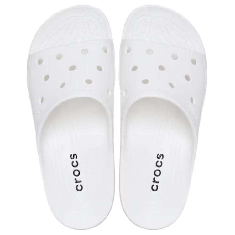 Crocs Slide Slippers Men's White 213298