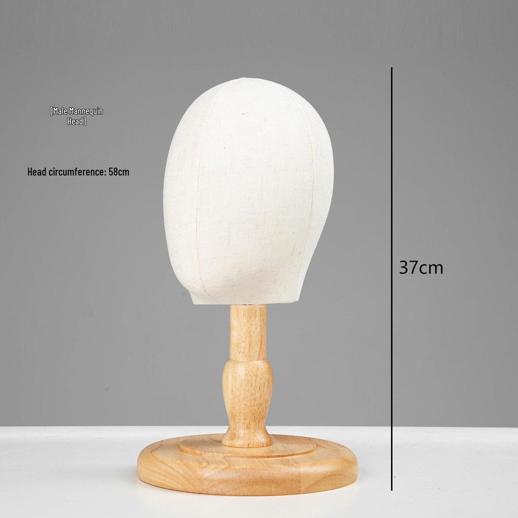 Desktop Female Mannequin Hat and Wig Display Stand