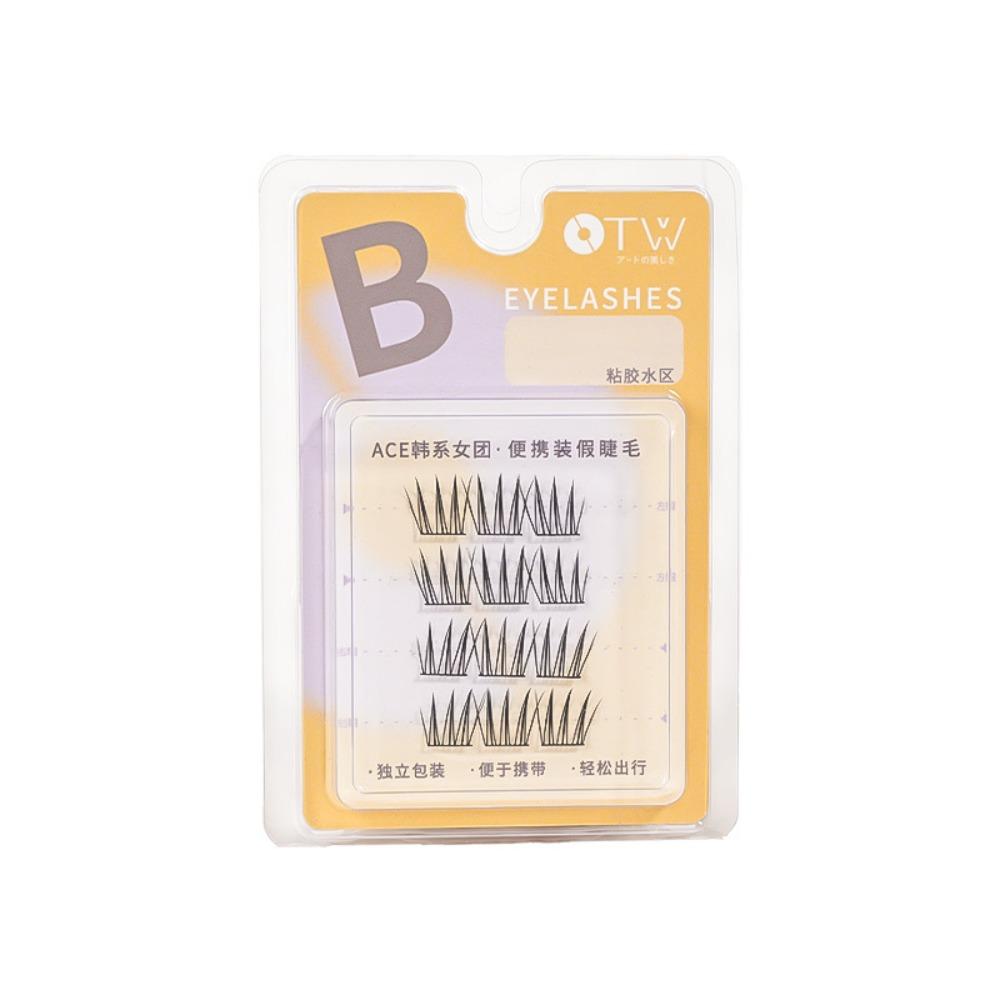 

Makeup Fluffy False Eyelashes Dense False Eyelash Clusters Fairy Individual Cluster Eyelashes DIY Girls