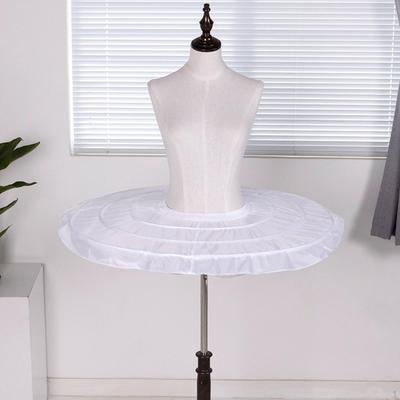 Ballettrock Petticoat 3 Reifen für Cosplay Hochzeit Brautkleid Aufführung Gothic