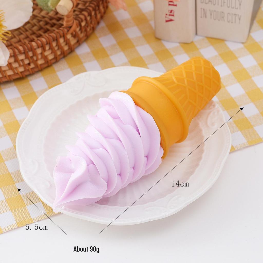 Crispy Cone Fake Ice Cream Torch Decoration Prop