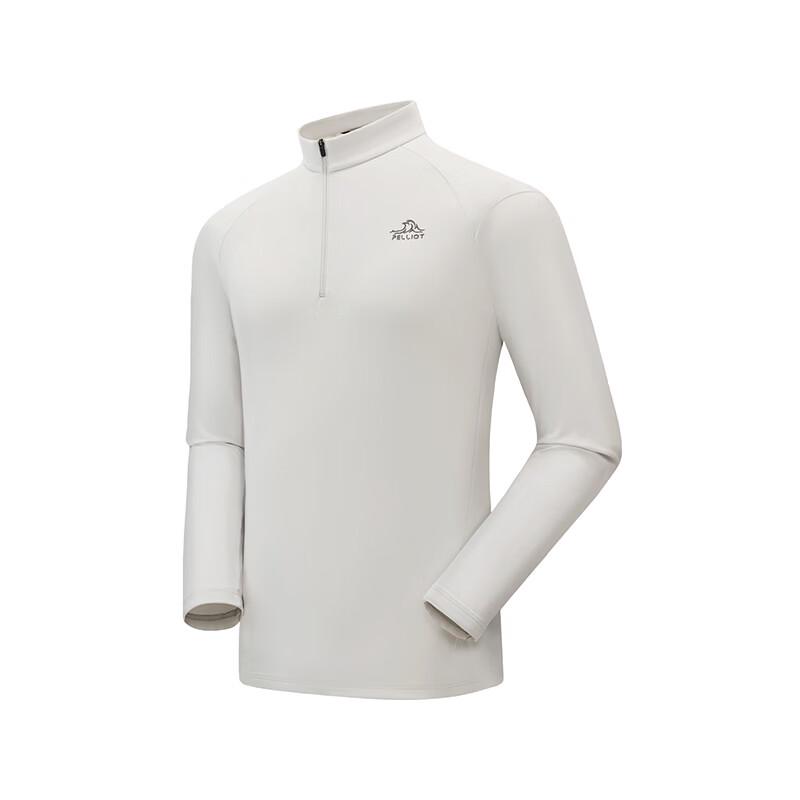 Pelliot Men s High-Elastic Half-Zip Hiking T-Shirt XXL