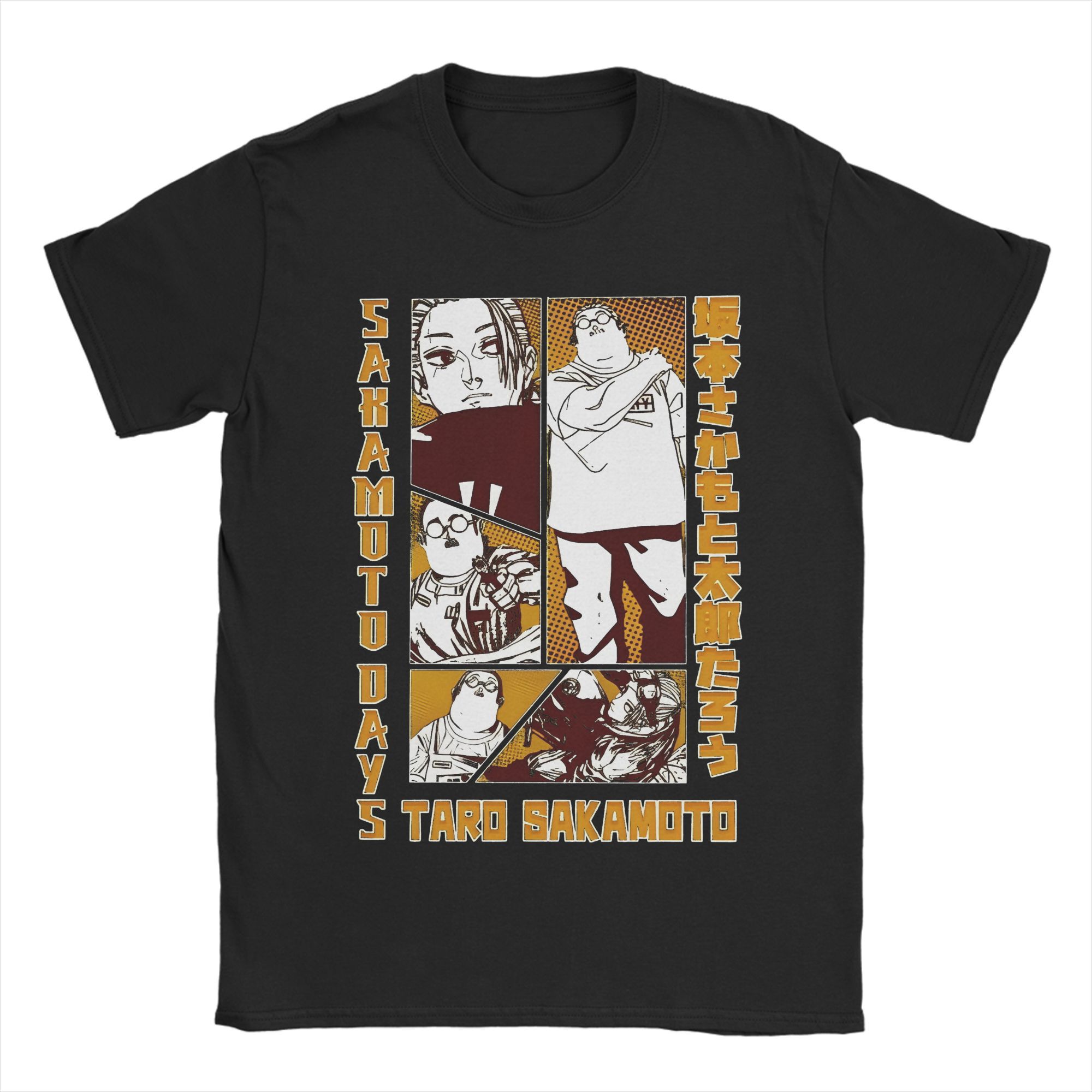 

Men Women Sakamoto Convenience Store - Sakamoto Taro Sakamoto T Shirt Sakamoto Days 100% Cotton Tops Fashion Round Collar Tees 4XL