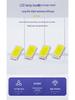 High-Efficiency Ultra-Bright 3014 White LED Light Beads, 0.1W, Surface Mount