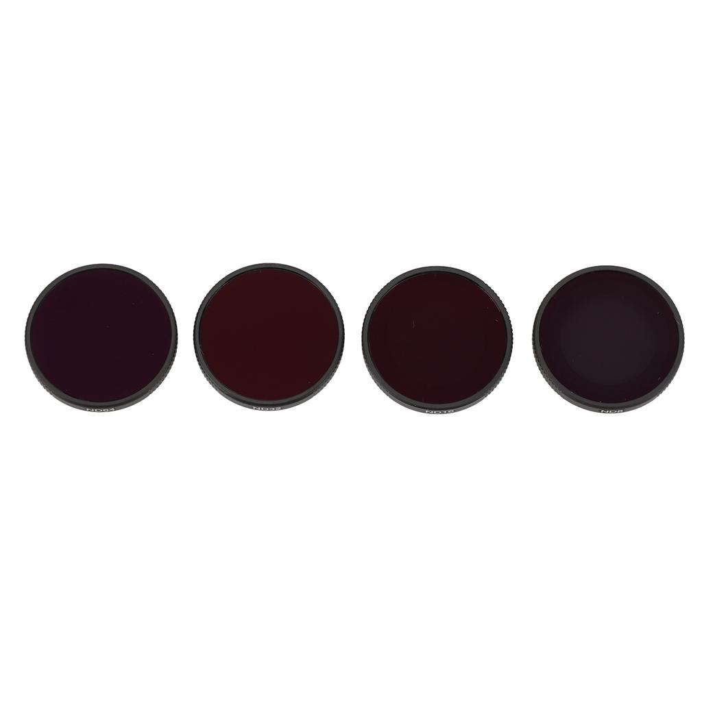 Camera Lens Filters Kit Professional Anti Scratch Coated HD Optical Glass ND8 ND16 ND32 ND64 Filter