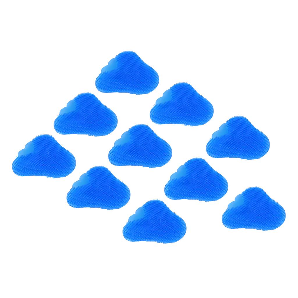 10 Pcs Blue Anti Splash Deodorizer Urinal Screen Mats Urinal Screens Deodorizer for Men Bathroom