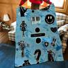 Music E-Ed S-Sheeran Throw Flannel Cozy Print Blanket, Portable, Durable Machine Washable Cute Cool