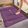 Fast Drying Diatomite Bath Mat Bathroom Foot Mat Bathroom Toilet Absorbent Quick Dry Non Slip Easy Clean Home Decor