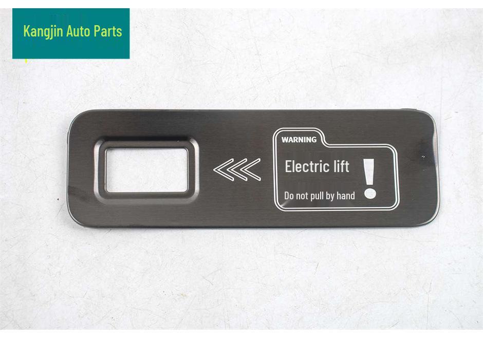 2026 Song U Ultra EV Rear Speaker Modification for Black Titanium Stainless Steel Interior