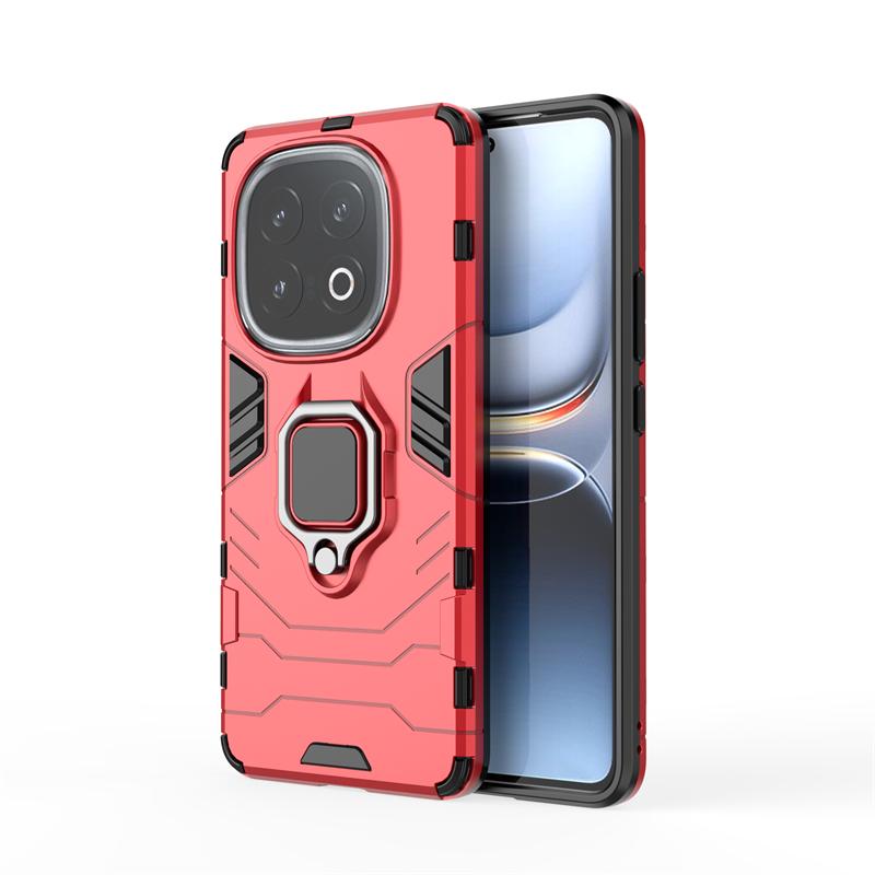 For Vivo iQOO 13 Case Anti-knock Armor Magnetic Suction Stand Full Edge Back Cover Vivo iQOO 13 Case For Vivo iQOO 13 6.82 inch