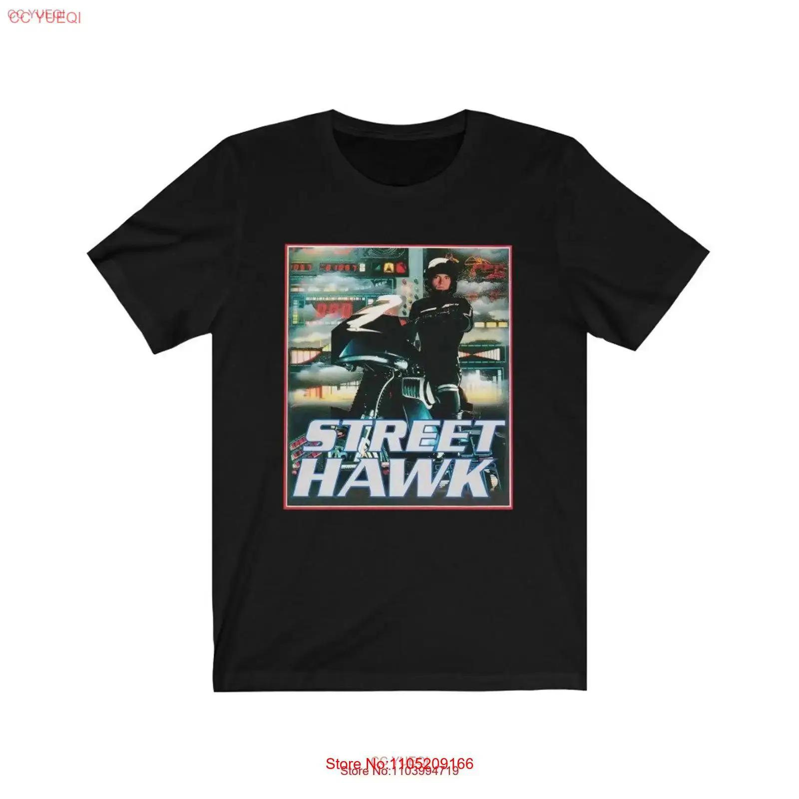Street Hawk T Shirt Retro 80s TV Television Series Movie Game More Colors Available Vintage Washed Breathable Casual S разноцветный