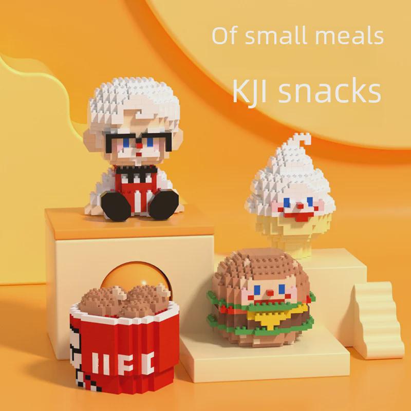 LD Educational Building Blocks Stress Relief Toys - Trendy, Exquisite Desktop Ornaments for Boys and Girls