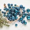 1 Box Shatterproof Decorations Balls Stylish Christmas Tree Round Shaped Balls Decor Home Creative Decoration Gifts